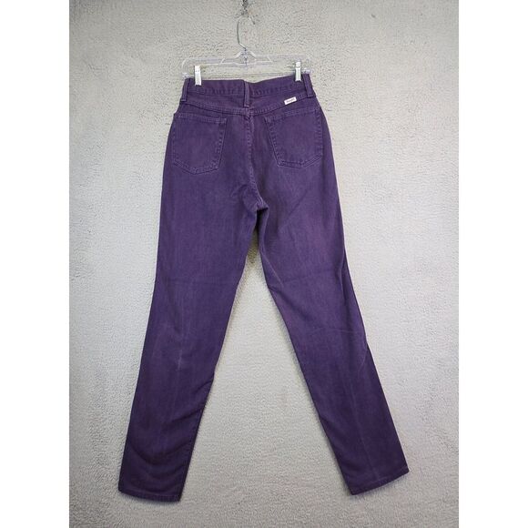 Vintage Wrangler Jeans Womens 12x36 Purple Button‎ Fly Tall Rodeo Cowgirl USA - Picture 2 of 15